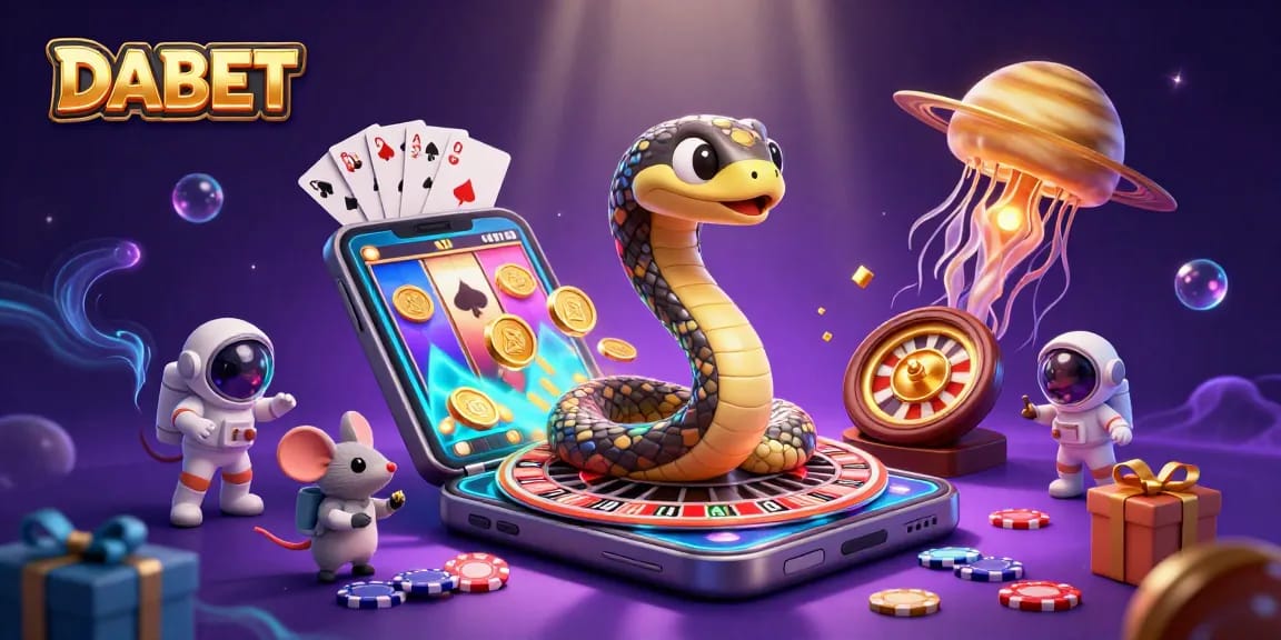 DABET offers an unforgettable gambling experience with thrilling bets on cosmic roulette and vibrant gaming elements.