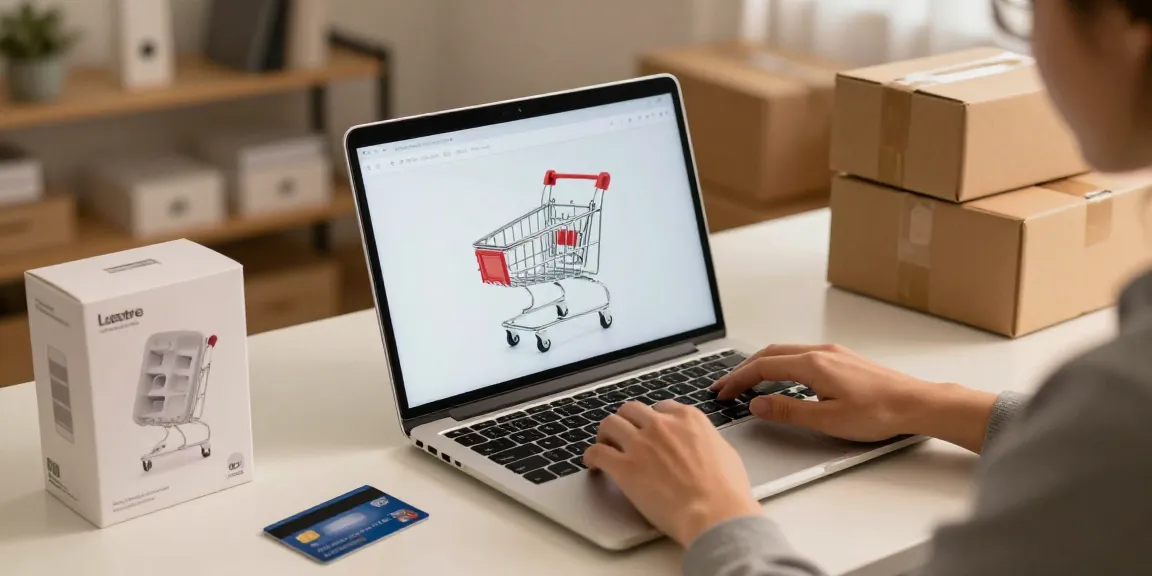 Lustre led e-commerce product showcase for online shopping