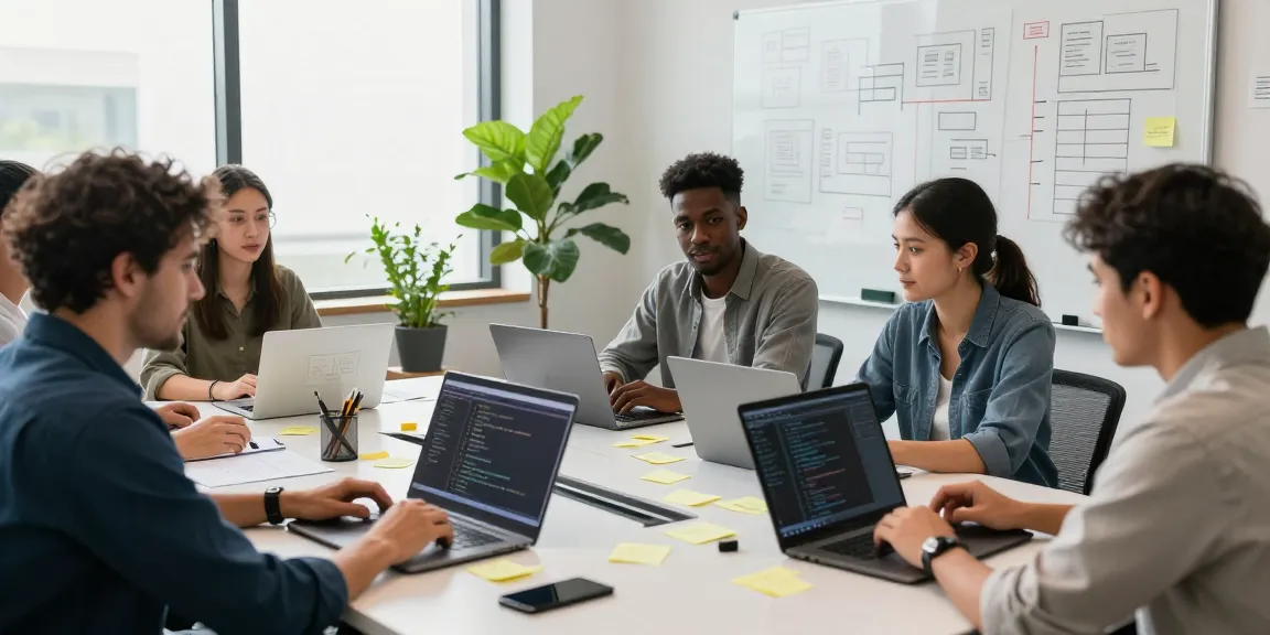 Team collaboration at WPS Official Website office, showcasing modern technology and innovation in a vibrant workspace.