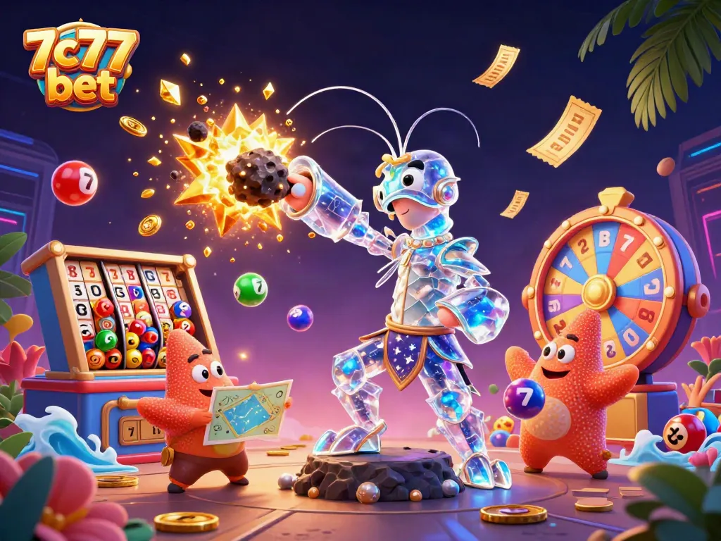 Experience thrilling wins with 7c77 bet as the galactic samurai battles for golden gems and coins.