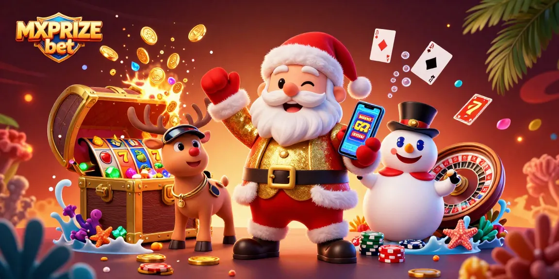 Join the excitement at MXPRIZE bet with Santa and friends, exploring thrilling casino games!