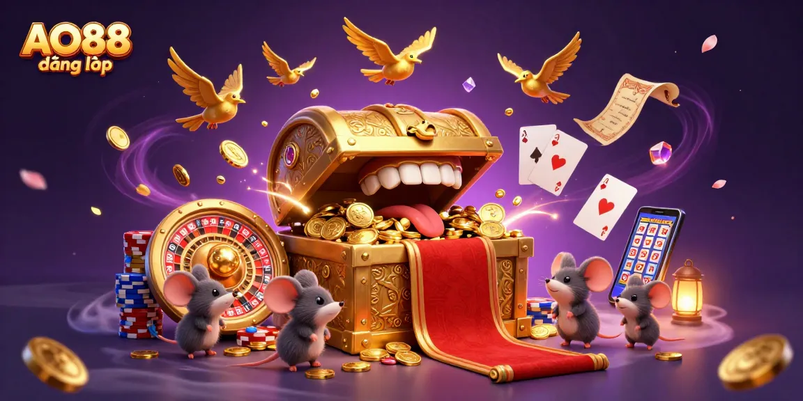 Experience AO88 đăng nhập with a dazzling 3D scene of treasures, games, and winning allure.
